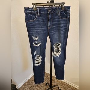 American Eagle Distressed Stretch Jeans